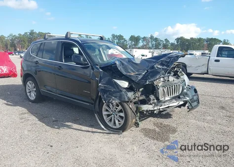 2011 BMW X3 xDrive28I из США, поврежденный, VIN 5UXWX5C53BL716580